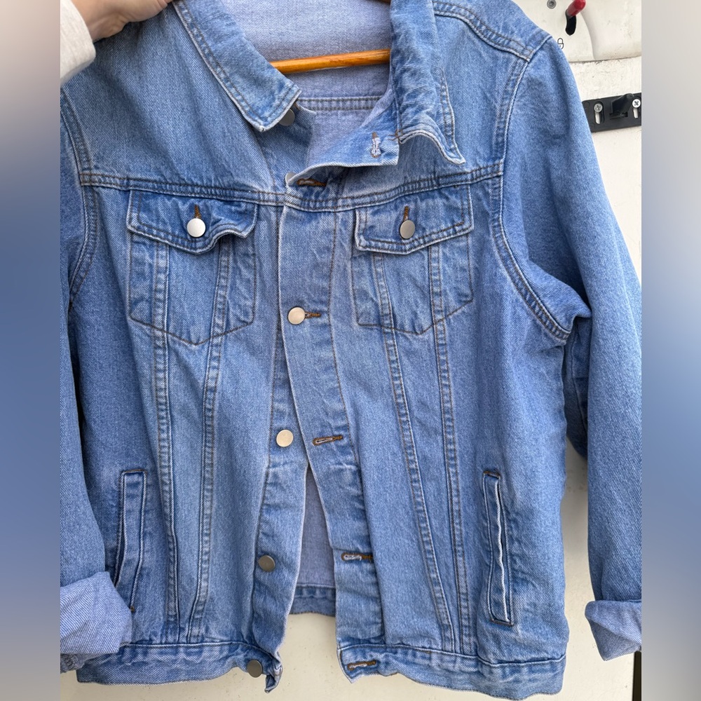 Vintage Classic Blue Denim Jacket